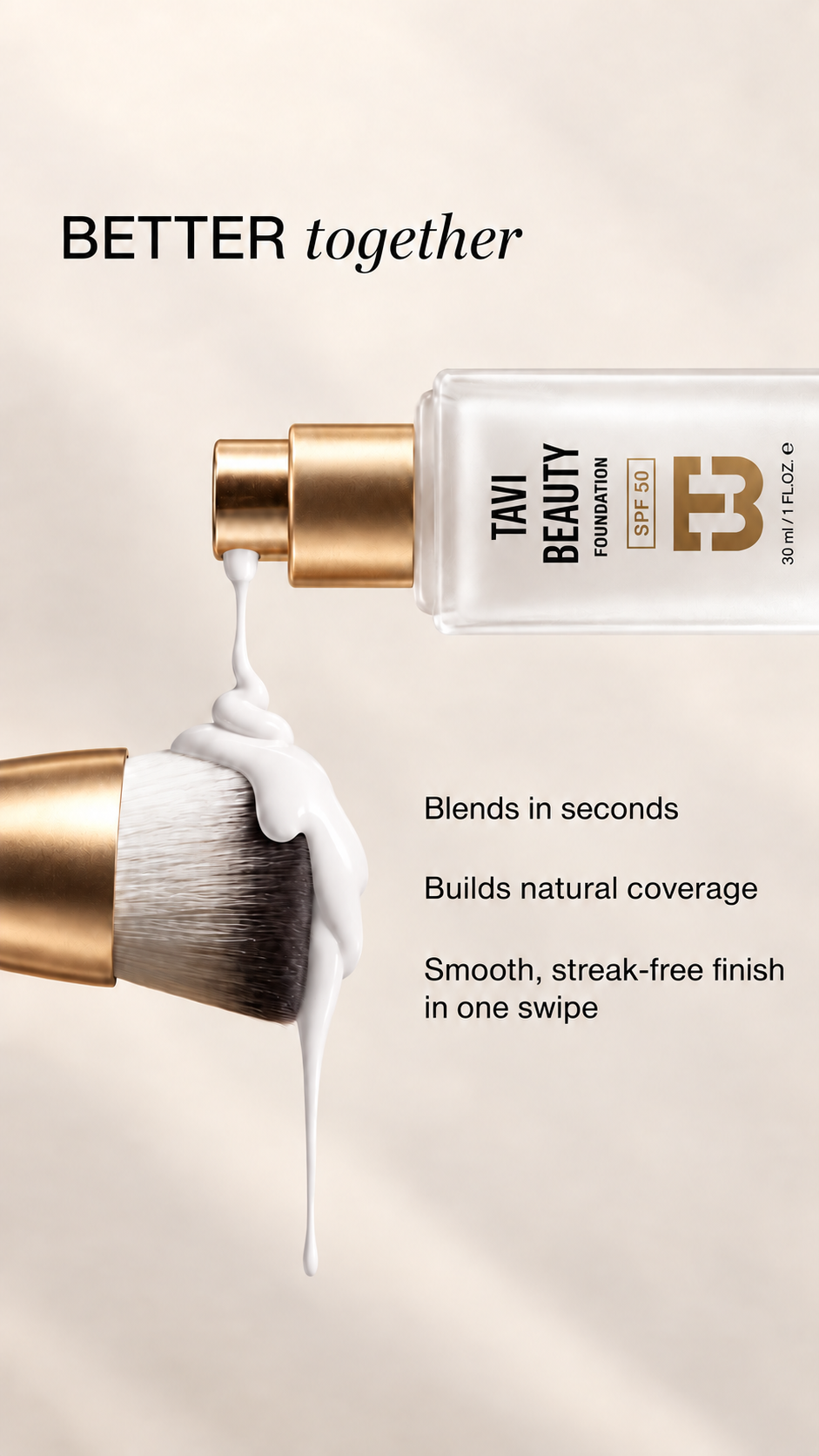 TaviBeauty BB Cream SPF 50 – Everyday Coverage & Protection