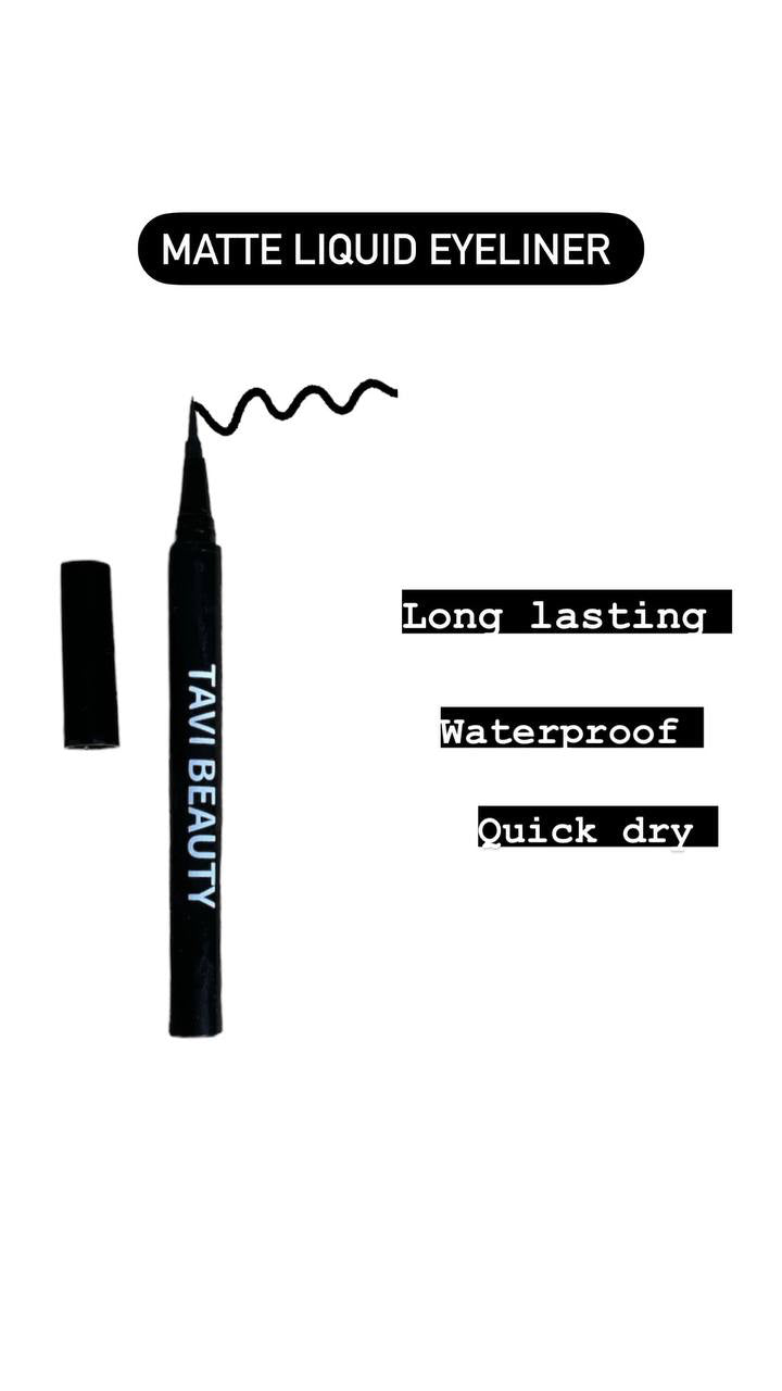 Liquid Eyeliner – Waterproof, Matte, Vegan