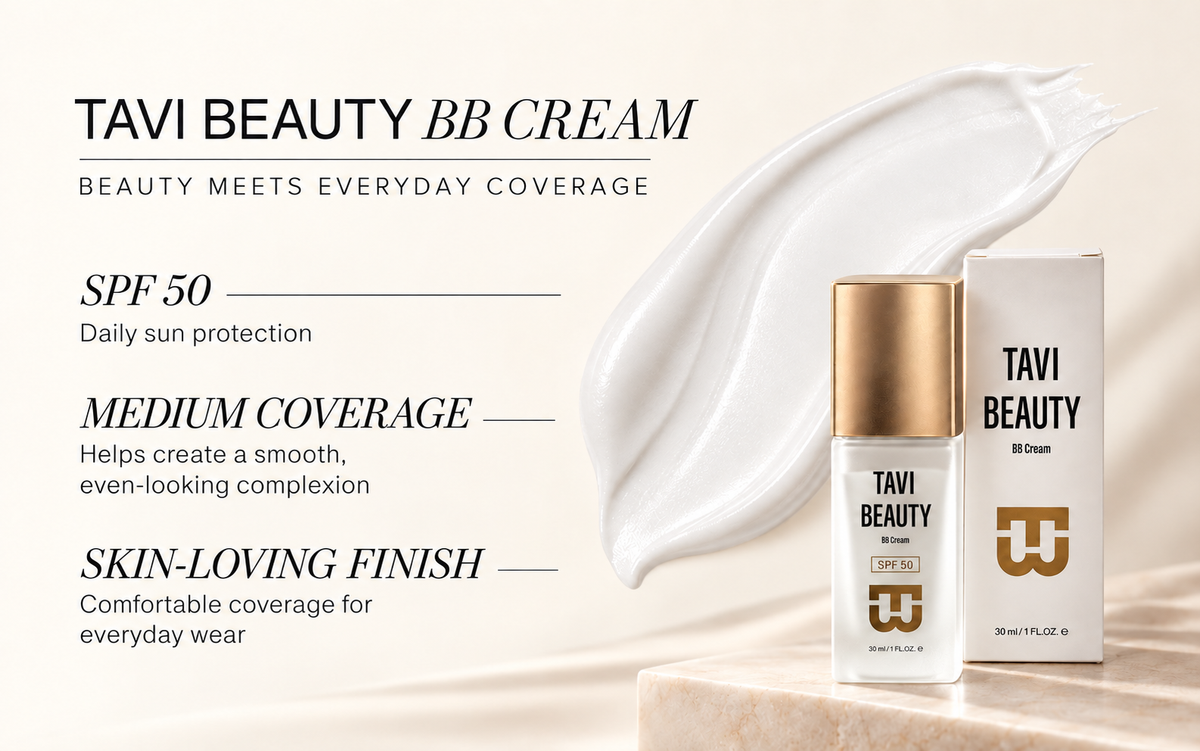 TaviBeauty BB Cream SPF 50 – Everyday Coverage & Protection