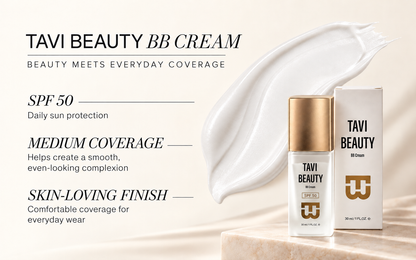 TaviBeauty BB Cream SPF 50 – Everyday Coverage & Protection