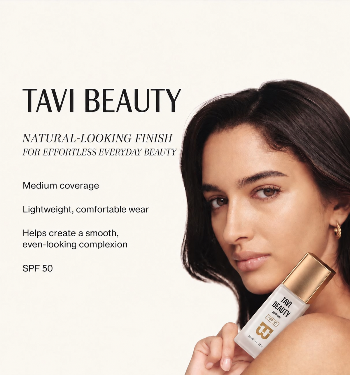 TaviBeauty BB Cream SPF 50 – Everyday Coverage & Protection
