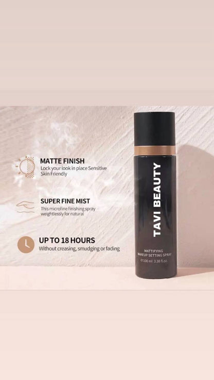 Mattifying Setting Spray – 18-Hour Hold