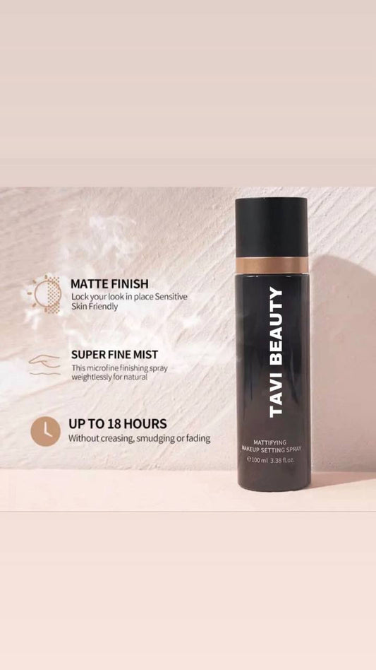 Mattifying Setting Spray – 18-Hour Hold